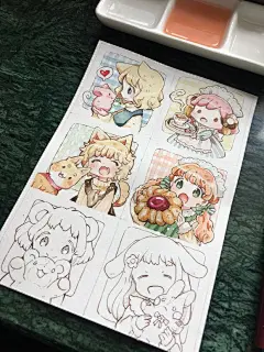 【图片】【情情情灬画】重新建一个土楼【水彩吧】_百度贴吧