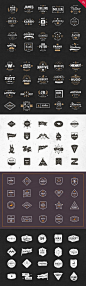 330 Logos Bundle by vuuuds on Creative Market
