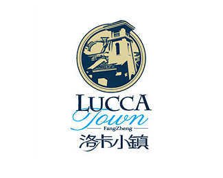 洛卡小镇logo_建筑地产标志设计_爱标...