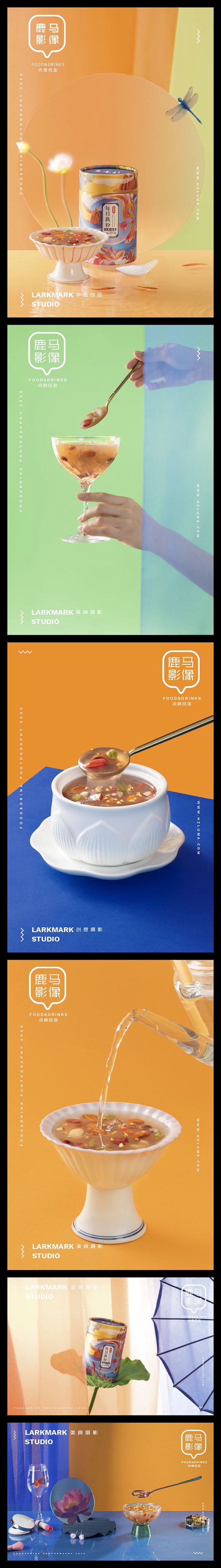 藕粉食品美食摄影海报 (4)