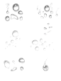 【米图网-52mitu.com】水珠 水滴 透明 矢量图蓝色紫色星星卡通荧光