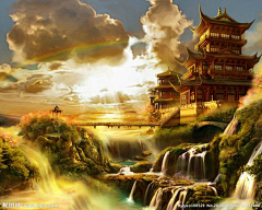 小小淘气儿采集到中国风（景物）