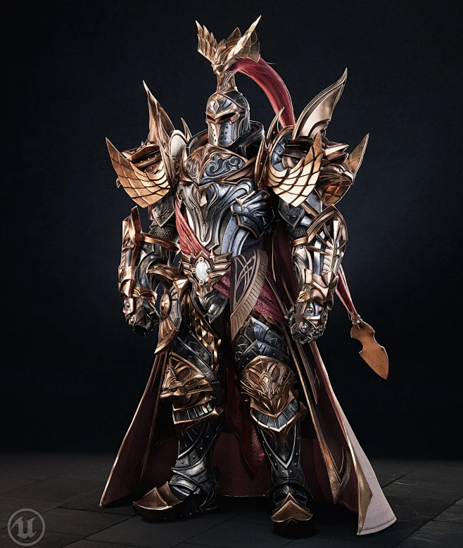 Knight - Realtime Model-花瓣网