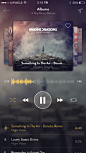 Iphone6 music app design
