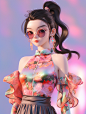 qiuling6689_Realistic_3d_cartoon_style_rendering_chinese_gril___fc35eea9-e6cc-4685-9f90-7044e4f03ed1