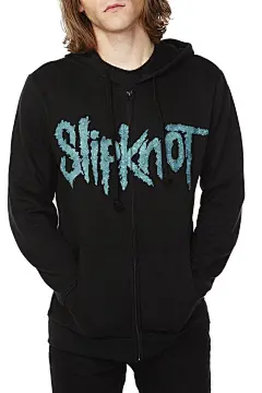 预订美国 slipknot活结美国重金属乐队黑色拉链 连帽卫衣