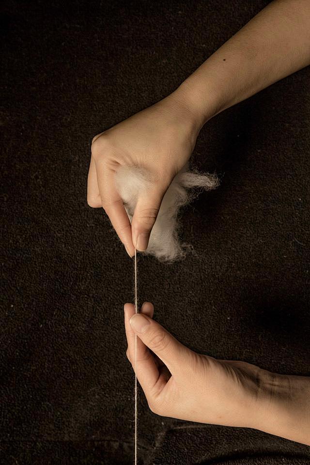从纱线到服装：一匹顶级面料的诞生 : 羊...