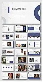 2 in 1 Blue &amp; Red Creative PowerPoint Template – Original and high quality PowerPoint Templates download #presentation #fashion #PowerPoint #design #template #ppt #art #simple