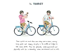 小小插画尽收纽约城市骑行百态