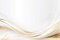 futuristic white and gold color flowing waving background wallpaper