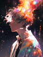 插画｜虹色