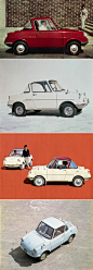 【馬自達R360】The Mazda R360, introduced in 1960.