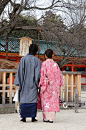 couple in kimono (by *Emilio Giordano) via japanlove.tumblr.com