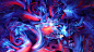 General 3840x2160 abstract chaotica fractal artwork technochroma