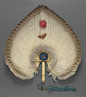 【18—19世纪中国出口西方国家的羽扇】现藏于美国波士顿博物馆