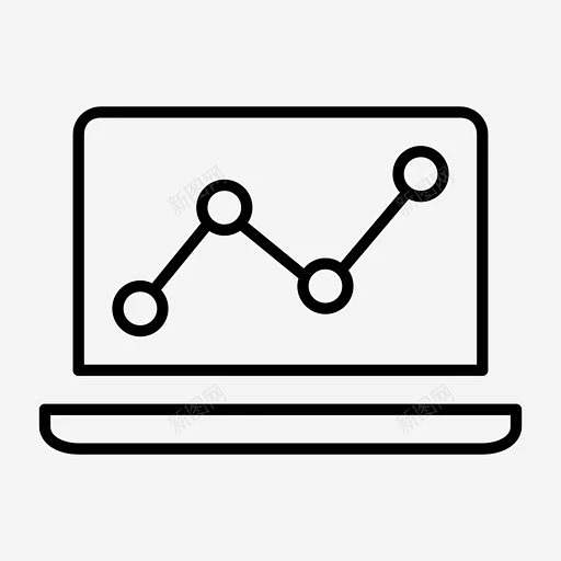 折线图统计报表图标 趋势 轴 icon 标识 标志 UI图标 设计图片 免费下载 页面网页 平面电商 创意素材-花瓣网