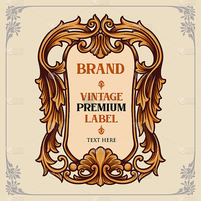 Vintage Premium Labe...