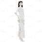 手绘-民国女性人物插画4