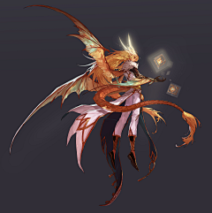 LAFlame_采集到【DNF】地下城与勇士立绘 美术