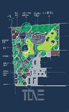 每日园林采集到01-景观平面图-Plan