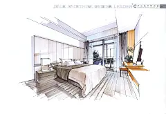 室内手绘设计作品|室内设计|空间/建筑|庐山艺术特训营