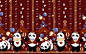 【方糖的小木屋】Lolita布料 熊猫马戏团 单边定位 多色入-淘宝网