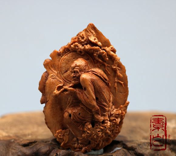 素白核雕-2017年第一季度作品汇总《罗...