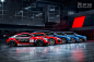 Audi Performance League with Uwe Düttmann : Together with THJNK and photographer Uwe Düttmann, we developed a CGI world in which the new RS-models are presented as the “AUDI League of Performance” on a racetrack in a tight curve, a tunnel and a motor spor