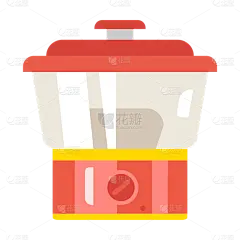 扁平风家用电器贴纸-SVG-榨汁机