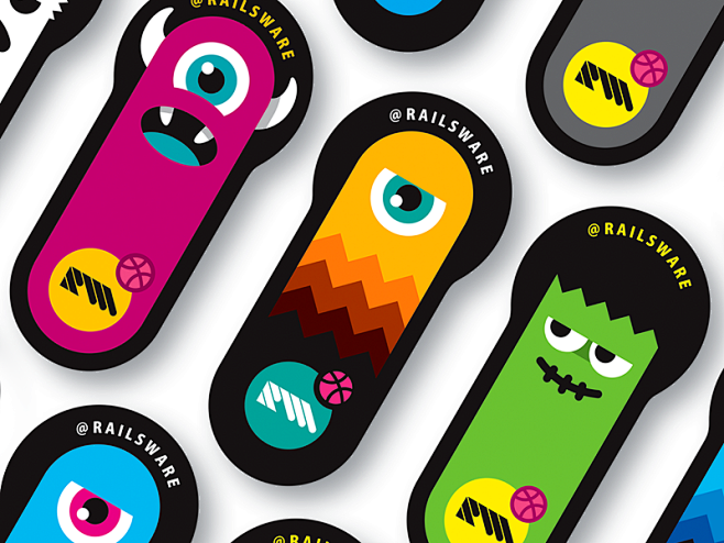 RW Stickers for Drib...