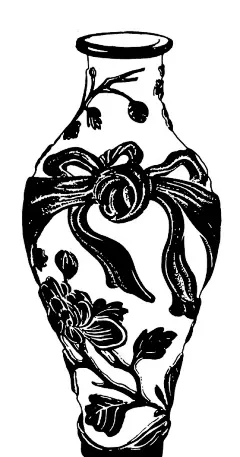 梅花瓷瓶插画|传统图案|瓷瓶|花瓶|梅花|瓶子|矢量|矢量素材|青花瓷瓶|瓷器瓷瓶图片|双耳瓷瓶|长颈瓷瓶