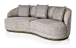 Prestige sofa designed by Massimiliano Raggi architetto for SICIS