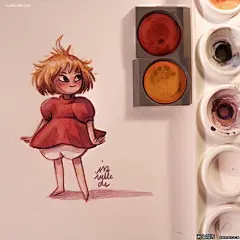 Ira Sluyterma 手绘水彩插画欣赏 造型设计 漫画 游戏造型 水彩 手绘 慕尼黑 卡通 动画造型 人物造型 