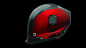 Helmet，头盔，红色，