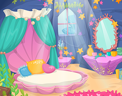 Mermaid Game Graphic...