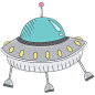 手绘卡通可爱宇宙太空星球宇航装饰PNG元素贴纸 AI矢量印刷PS图案 (10)