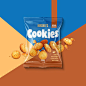 Concept Cookies Snack Packaging Design on Behance