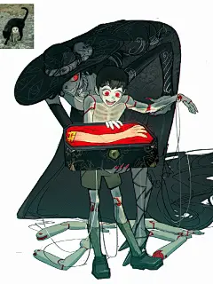 灵感艺术家No.54｜欧美卡通拟人插画大师 