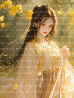 赛多封面设计工作室采集到版权-古风女【授权QQ3324352440】