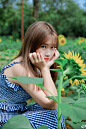 向日葵的少女