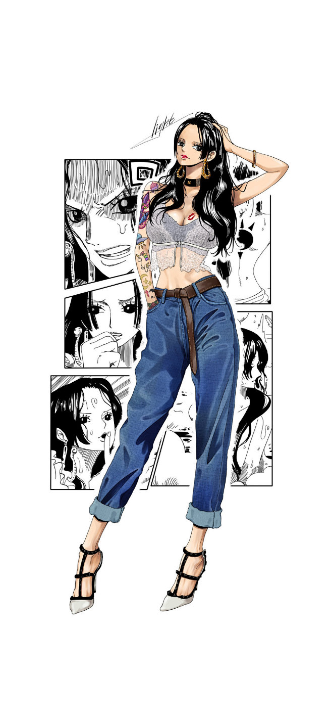 海贼王现代装女帝