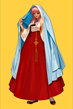 岚岚路\(^o^)/~采集到dnf风格立绘插图