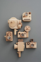 Here is FF first kids wooden toys/ Vintage style wooden camera/ Hand craft Father'sfactory.com