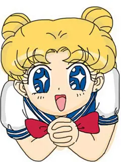 iPhone 平铺 壁纸 高清壁纸 plus壁纸 可爱卡通美少女战士 月野兔 小兔手机壁纸 Q版 手绘插画 表情包 头像