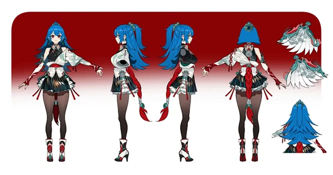 @屉子巴德 2023拜年纪 2233-花瓣网