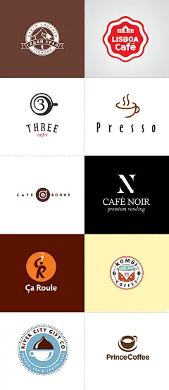 咖啡世界——咖啡Logo大全 | 标志可乐！-Logocola.com