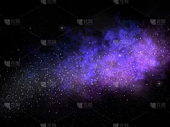 星空外太空背景纹理。星云和星系。