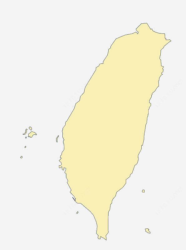 台湾地图png免抠素材_新图网 https://ixintu.com 台湾地图 中国台湾地图 台湾 地图