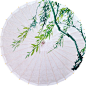 油纸伞 防雨防晒 泸州油纸伞 复古 舞蹈油纸伞 古典传统 柳条春绿-淘宝网
