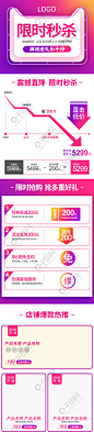 淘宝通用详情限时秒杀促销关联模板